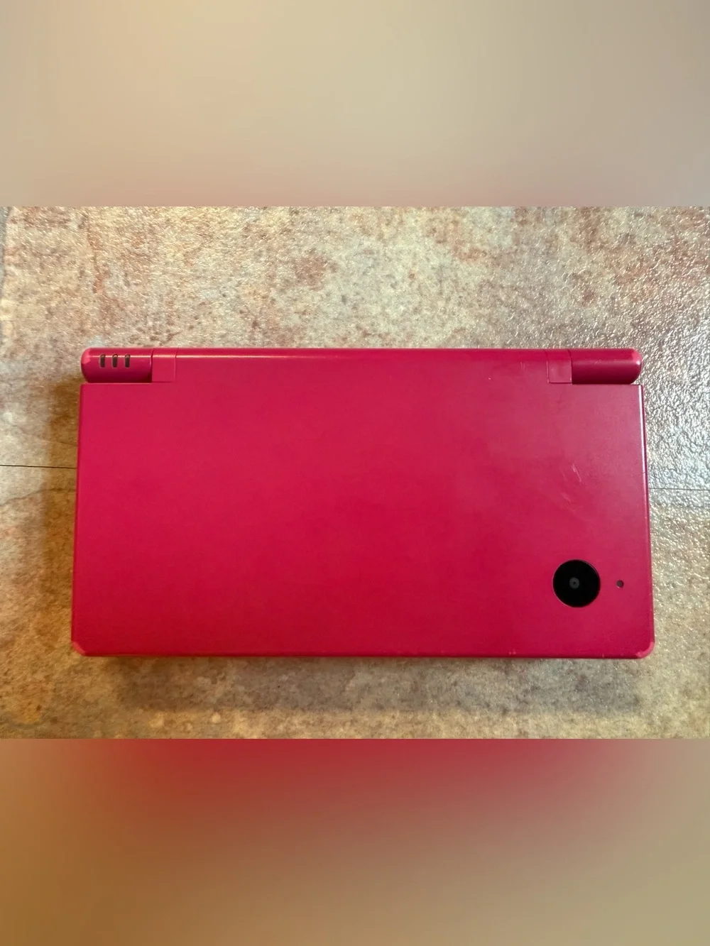 Nintendo DS Lite Pink Handheld with Matching Stylus and Pouch